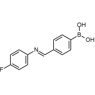 4-{[(4-Fluorophenyl)imino]methyl}benzeneboronic acid|CS-0805252