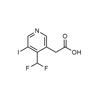 2-(4-(Difluoromethyl)-5-iodopyridin-3-yl)acetic acid|CS-0805342