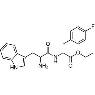 Ethyl 2-(2-amino-3-(1H-indol-3-yl)propanamido)-3-(4-fluorophenyl)propanoate|CS-0805357