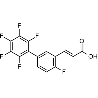 3-(2',3',4,4',5',6'-Hexafluoro-[1,1'-biphenyl]-3-yl)acrylic acid|CS-0805379