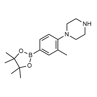 1-(2-Methyl-4-(4,4,5,5-tetramethyl-1,3,2-dioxaborolan-2-yl)phenyl)piperazine|CS-0805453