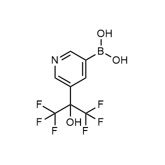 (5-(1,1,1,3,3,3-Hexafluoro-2-hydroxypropan-2-yl)pyridin-3-yl)boronic acid|CS-0805466