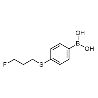(4-((3-Fluoropropyl)thio)phenyl)boronic acid|CS-0805473