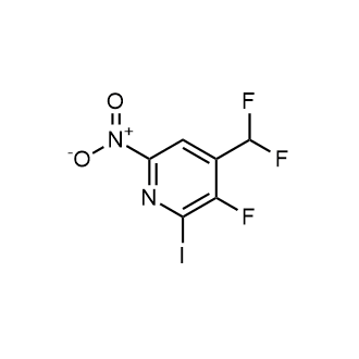 4-(Difluoromethyl)-3-fluoro-2-iodo-6-nitropyridine|CS-0805525