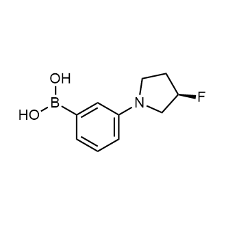 (R)-(3-(3-Fluoropyrrolidin-1-yl)phenyl)boronic acid|CS-0805609