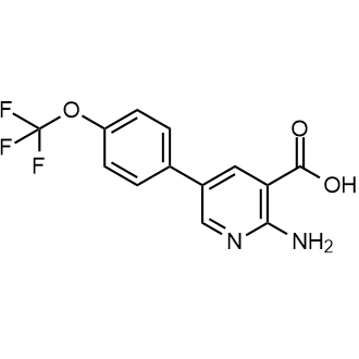 2-Amino-5-(4-(trifluoromethoxy)phenyl)nicotinic acid|CS-0805624