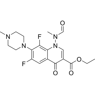 Ethyl 6,8-difluoro-1-(N-methylformamido)-7-(4-methylpiperazin-1-yl)-4-oxo-1,4-dihydroquinoline-3-carboxylate|CS-0805628