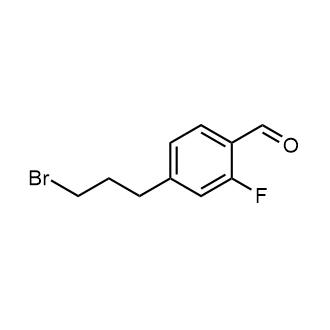 4-(3-Bromopropyl)-2-fluorobenzaldehyde|CS-0805745