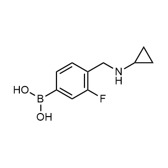 (4-((cyclopropylamino)methyl)-3-fluorophenyl)boronic acid|CS-0805761