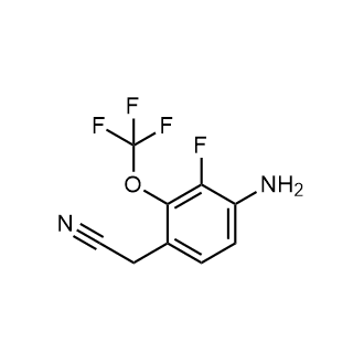 2-(4-Amino-3-fluoro-2-(trifluoromethoxy)phenyl)acetonitrile|CS-0805856