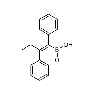 (E)-(1,2-Diphenylbut-1-en-1-yl)boronic acid|CS-0805870