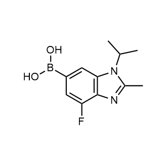 (4-Fluoro-1-isopropyl-2-methyl-1H-benzo[d]imidazol-6-yl)boronic acid|CS-0805891