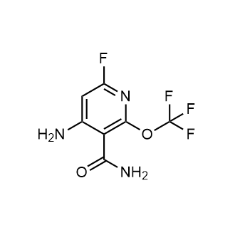 4-Amino-6-fluoro-2-(trifluoromethoxy)nicotinamide|CS-0805945