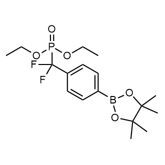 Diethyl (difluoro(4-(4,4,5,5-tetramethyl-1,3,2-dioxaborolan-2-yl)phenyl)methyl)phosphonate|CS-0805977