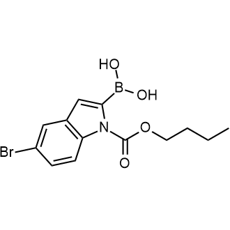 (5-Bromo-1-(butoxycarbonyl)-1H-indol-2-yl)boronic acid|CS-0806015