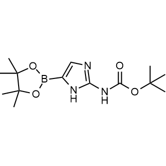 tert-Butyl (5-(4,4,5,5-tetramethyl-1,3,2-dioxaborolan-2-yl)-1H-imidazol-2-yl)carbamate|CS-0806052