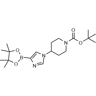 tert-Butyl 4-(4-(4,4,5,5-tetramethyl-1,3,2-dioxaborolan-2-yl)-1H-imidazol-1-yl)piperidine-1-carboxylate|CS-0806061