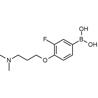 (4-(3-(dimethylamino)propoxy)-3-fluorophenyl)boronic acid|CS-0806255