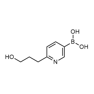 (6-(3-Hydroxypropyl)pyridin-3-yl)boronic acid|CS-0806303