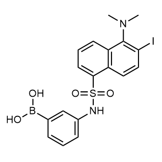 (3-(5-(Dimethylamino)-6-iodonaphthalene-1-sulfonamido)phenyl)boronic acid|CS-0806351
