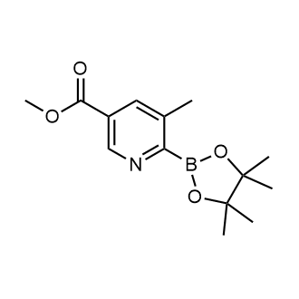 Methyl 5-methyl-6-(4,4,5,5-tetramethyl-1,3,2-dioxaborolan-2-yl)nicotinate|CS-0806364