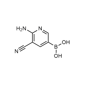 (6-Amino-5-cyanopyridin-3-yl)boronic acid|CS-0806403