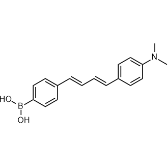(4-(4-(4-(Dimethylamino)phenyl)buta-1,3-dien-1-yl)phenyl)boronic acid|CS-0806408