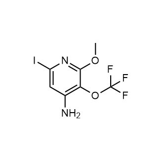 6-Iodo-2-methoxy-3-(trifluoromethoxy)pyridin-4-amine|CS-0806458