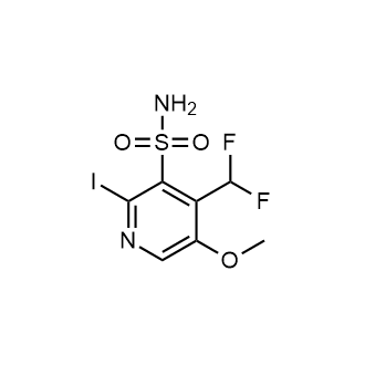 4-(Difluoromethyl)-2-iodo-5-methoxypyridine-3-sulfonamide|CS-0806538