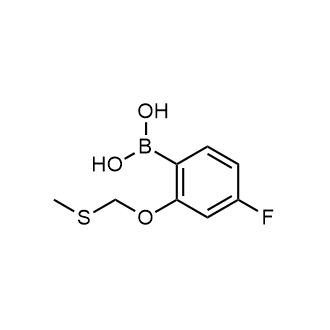 (4-Fluoro-2-((methylthio)methoxy)phenyl)boronic acid|CS-0806549