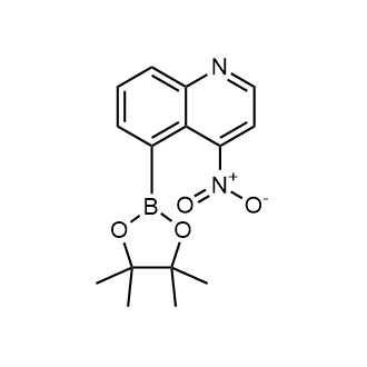 4-Nitro-5-(4,4,5,5-tetramethyl-1,3,2-dioxaborolan-2-yl)quinoline|CS-0806575