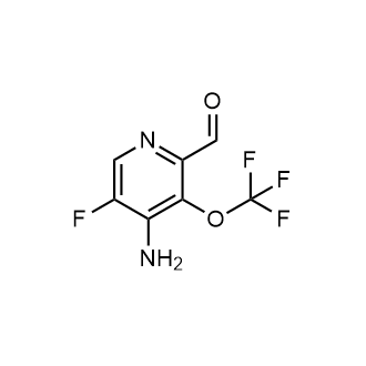 4-Amino-5-fluoro-3-(trifluoromethoxy)picolinaldehyde|CS-0806783