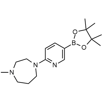 1-Methyl-4-(5-(4,4,5,5-tetramethyl-1,3,2-dioxaborolan-2-yl)pyridin-2-yl)-1,4-diazepane|CS-0806909