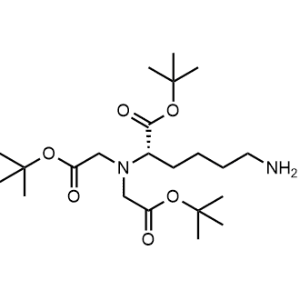 Di-tert-butyl 2,2'-((6-amino-1-(tert-butoxy)-1-oxohexan-2-yl)azanediyl)(S)-diacetate|CS-0807625