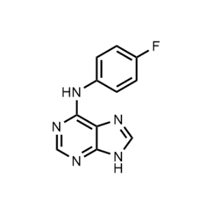 N-(4-Fluorophenyl)-9H-purin-6-amine|CS-0807986