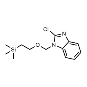 2-Chloro-1-((2-(trimethylsilyl)ethoxy)methyl)-1H-benzo[d]imidazole|CS-0810712