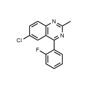 6-Chloro-4-(2-fluorophenyl)-2-methylquinazoline|CS-0813063