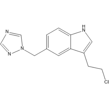 5-((1H-1,2,4-Triazol-1-yl)methyl)-3-(2-chloroethyl)-1H-indole|CS-0813532