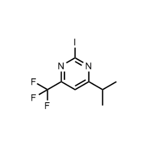 2-Iodo-4-isopropyl-6-(trifluoromethyl)pyrimidine|CS-0813705