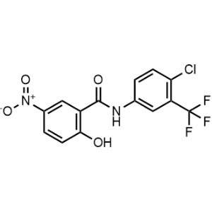 N-(4-Chloro-3-(trifluoromethyl)phenyl)-2-hydroxy-5-nitrobenzamide|CS-0816072