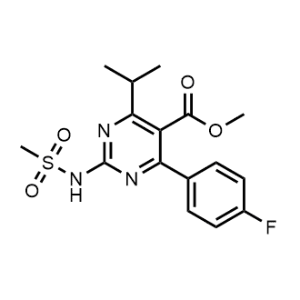 Methyl 4-(4-fluorophenyl)-6-isopropyl-2-(methylsulfonamido)pyrimidine-5-carboxylate|CS-0816158