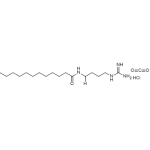 N-(4-Guanidinobutyl)dodecanamide compound with carbon dioxide (1:1) hydrochloride|CS-0816230