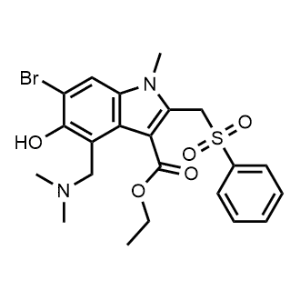 Ethyl 6-bromo-4-((dimethylamino)methyl)-5-hydroxy-1-methyl-2-((phenylsulfonyl)methyl)-1H-indole-3-carboxylate|CS-0816748