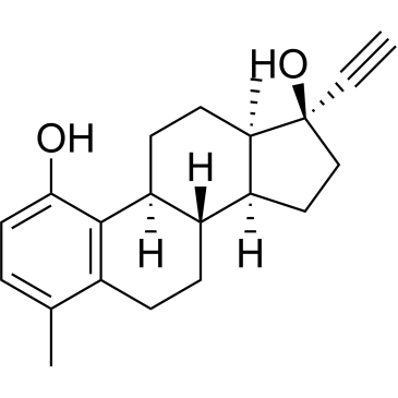 (8S,9S,13R,14S,17R)-17-Ethynyl-4,13-dimethyl-7,8,9,11,12,13,14,15,16,17-decahydro-6H-cyclopenta[a]phenanthrene-1,17-diol|CS-0817515