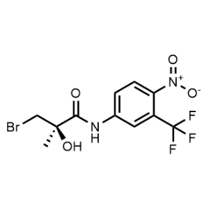 (R)-3-Bromo-2-hydroxy-2-methyl-N-(4-nitro-3-(trifluoromethyl)phenyl)propanamide|CS-0817736
