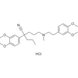 5-((3,4-Dimethoxyphenethyl)(methyl)amino)-2-(3,4-dimethoxyphenyl)-2-propylpentanenitrile hydrochloride|CS-0818206