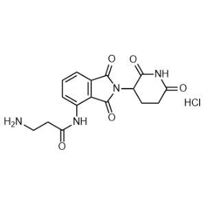 3-Amino-N-(2-(2,6-dioxopiperidin-3-yl)-1,3-dioxoisoindolin-4-yl)propanamide hydrochloride|CS-0818871