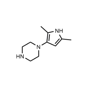 1-(2,5-Dimethyl-1H-pyrrol-3-yl)piperazine|CS-0818996