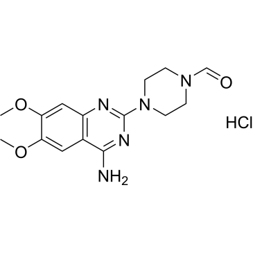 4-(4-Amino-6,7-dimethoxyquinazolin-2-yl)piperazine-1-carbaldehyde hydrochloride|CS-0819128