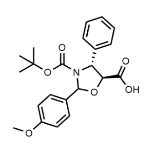(4R,5S)-3-(Tert-butoxycarbonyl)-2-(4-methoxyphenyl)-4-phenyloxazolidine-5-carboxylic acid|CS-0819277